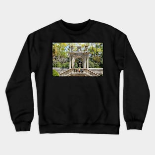 Jardim Botanico, old town, Coimbra, Portugal, city, botanical garden Crewneck Sweatshirt